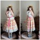 Miss Point Parfait Strawberry Tea Skirt(Reservation/3 Colours/Full Payment Without Shipping)